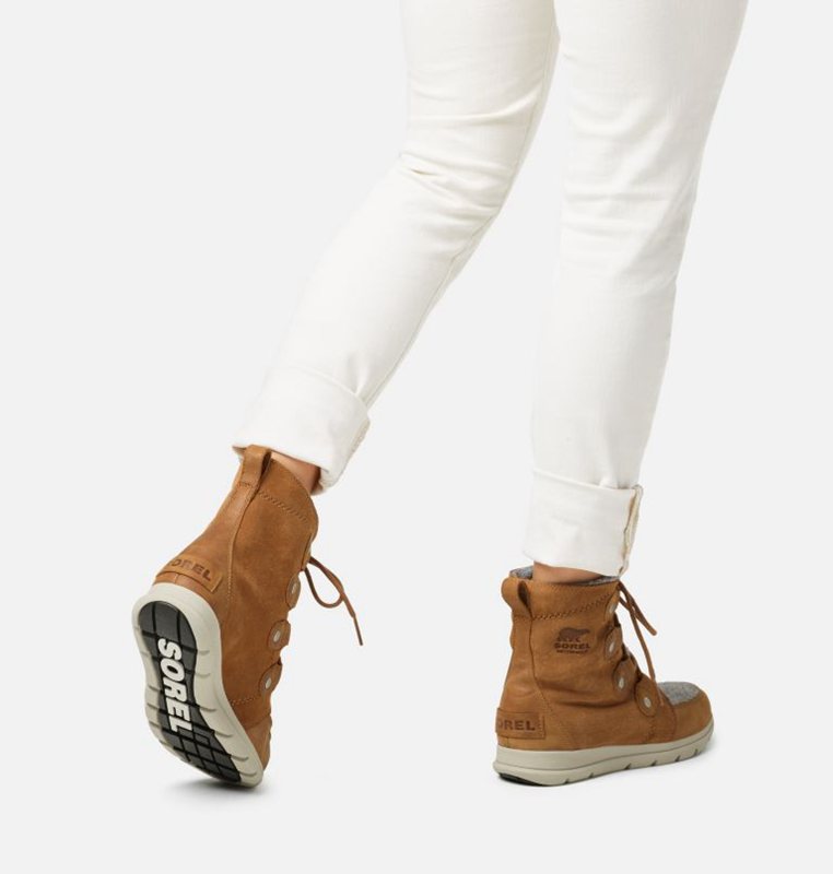 Sorel Dam Vinterkängor Brun - Explorer™ Joan Låga - MFX-276850